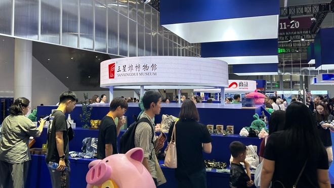 堆文创亮相深圳文博会！火爆！罗江非遗、三星(图4)